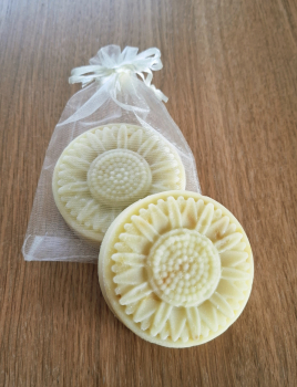Ringelblumenseife im Organzasackerl