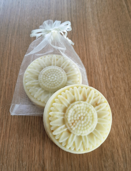 Ringelblumenseife im Organzasackerl